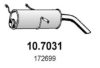 ASSO 10.7031 End Silencer